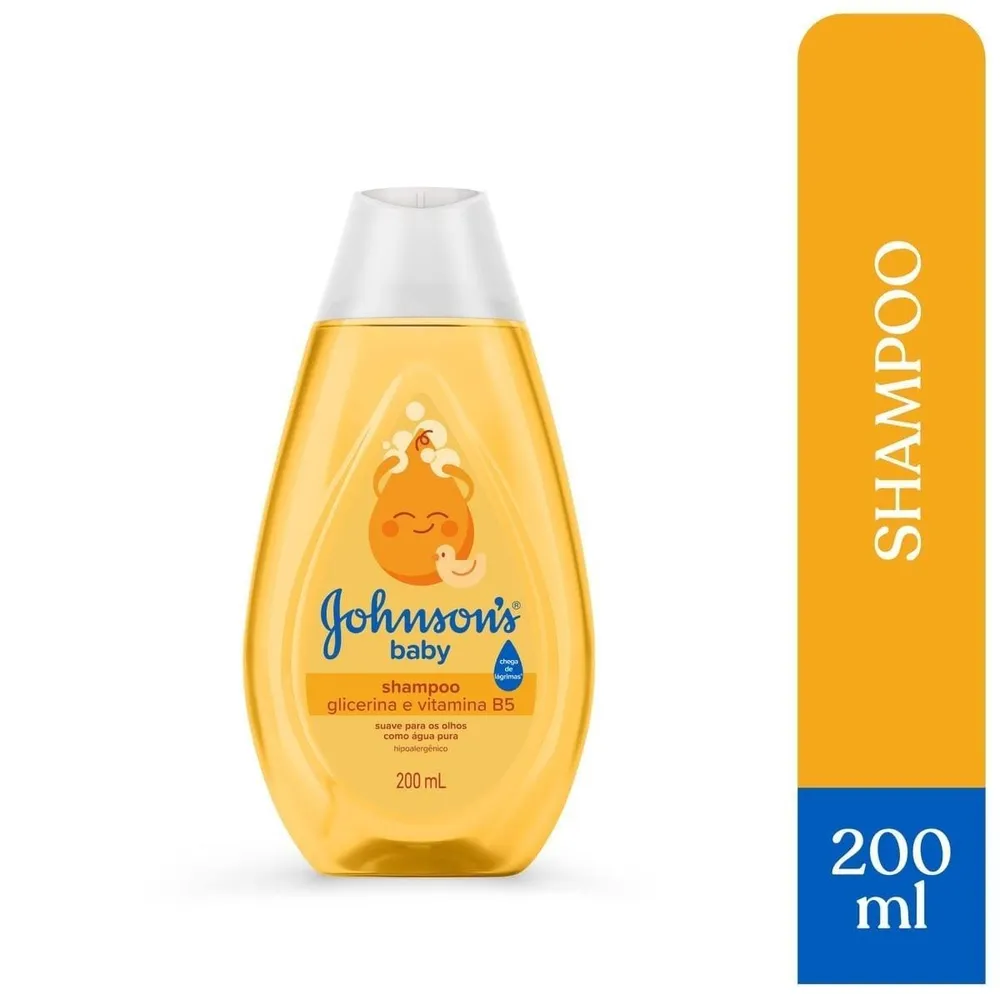 Shampoo Infantil Johnson's Baby Chega de Lágrimas 200 ml