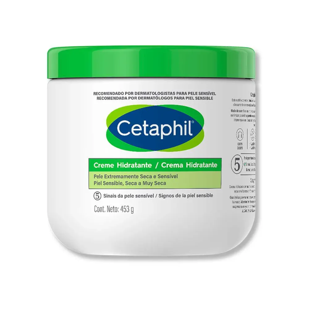 Cetaphil Creme Hidratante Corporal Pele Extremamente Seca 453 g