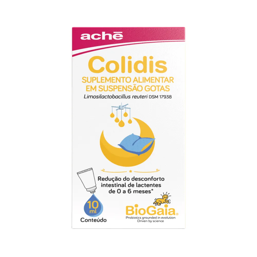 Colidis Probiótico Infantil Gotas 10 ml