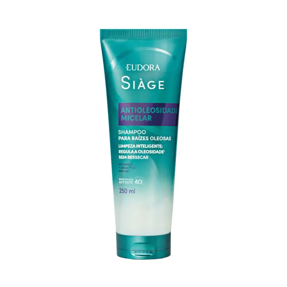 Shampoo Siàge Antioleosidade Hidratação Micelar 250 ml