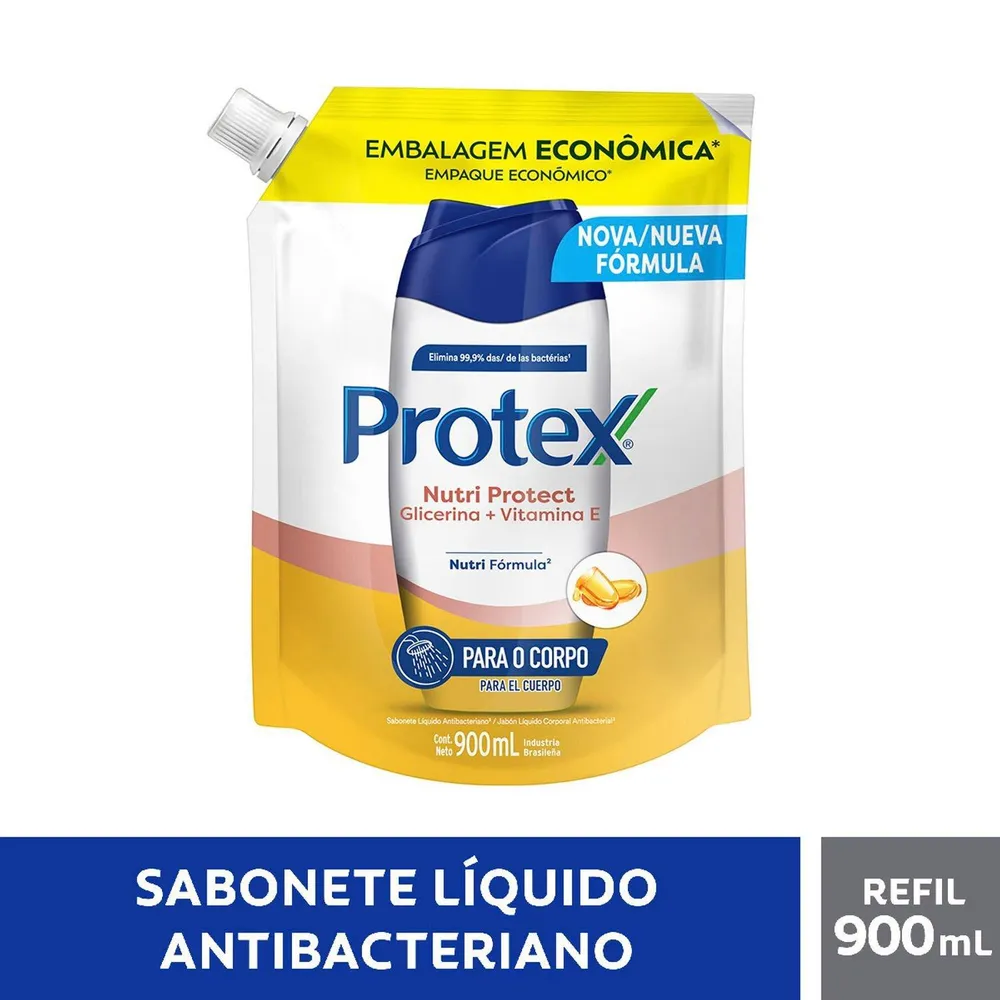 Sabonete Líquido Protex Nutri Protect Vitamina E 900 ml