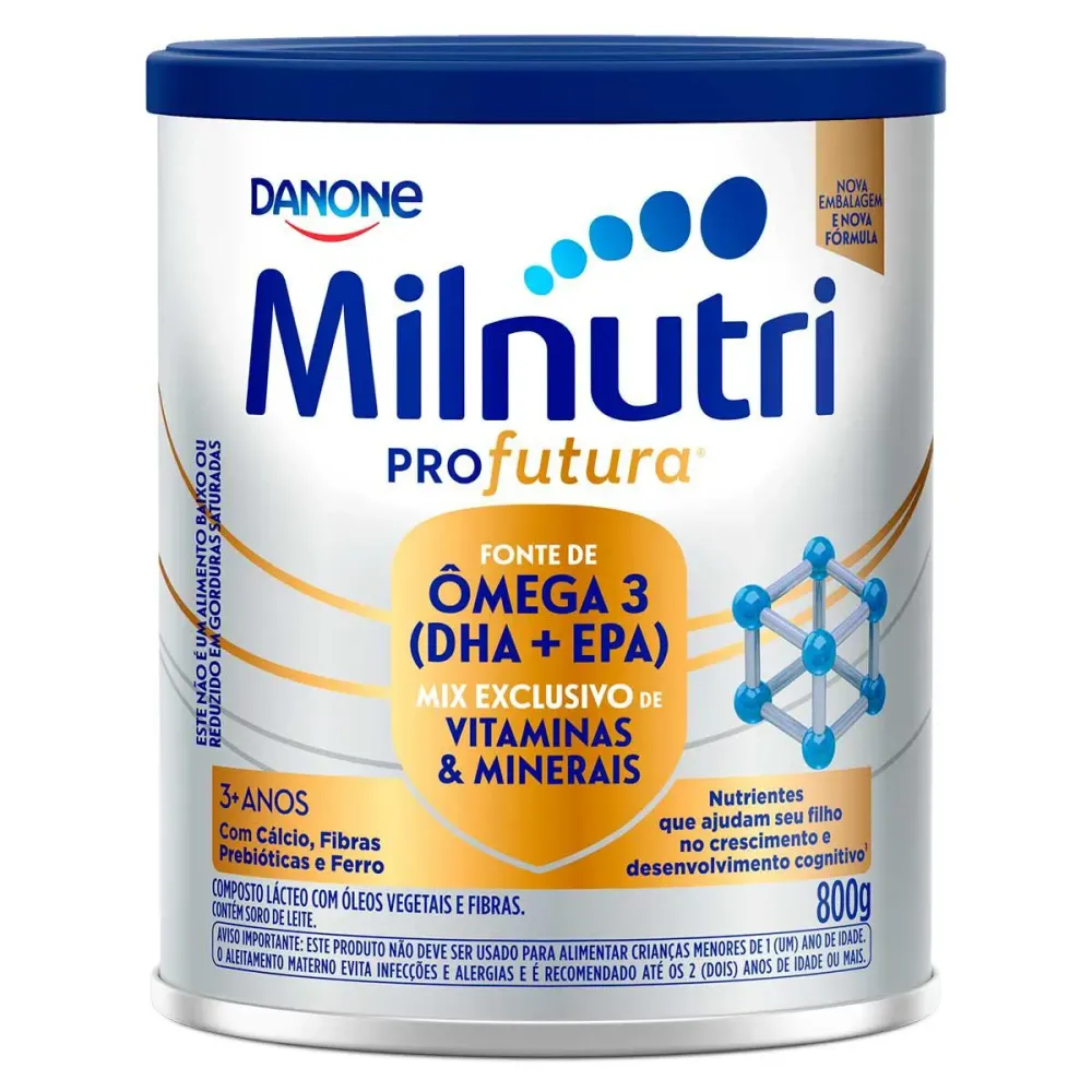 Composto Lácteo Milnutri Profutura Danone 1 a 4 anos 800 g