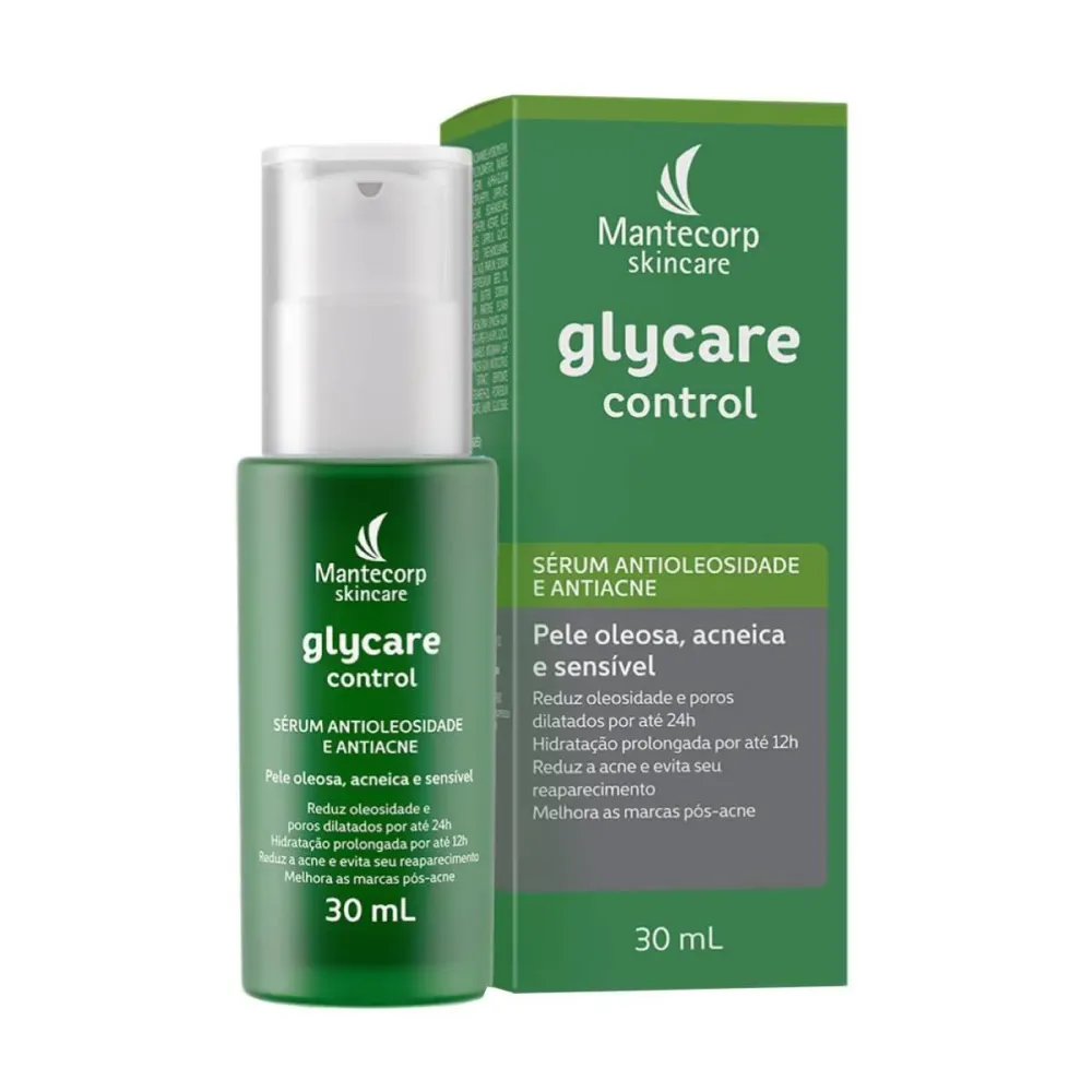 Sérum Facial Antioleosidade e Antiacne Mantecorp Glycare Control 30 ml