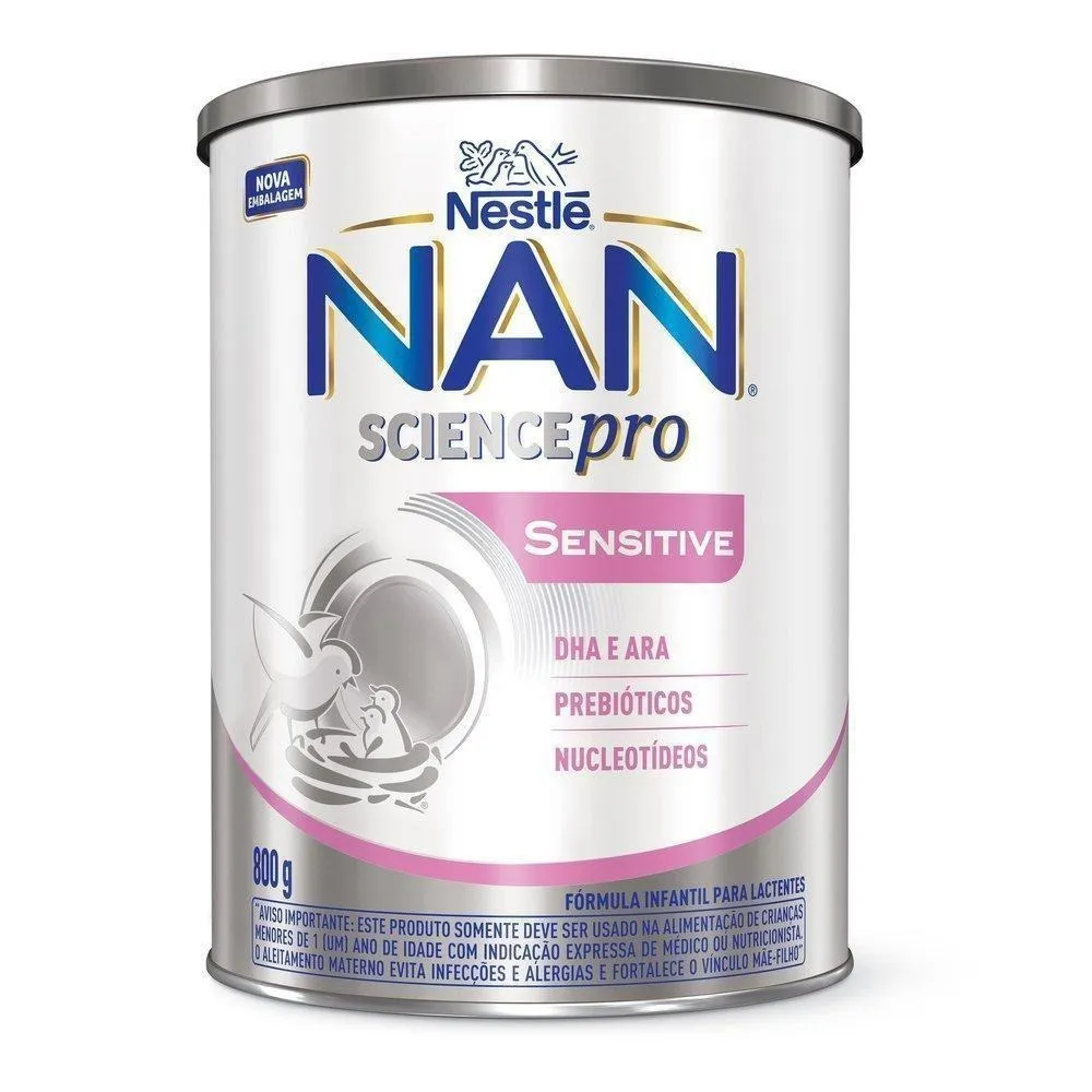 Fórmula Infantil NAN SciencePro Sensitive 800 g