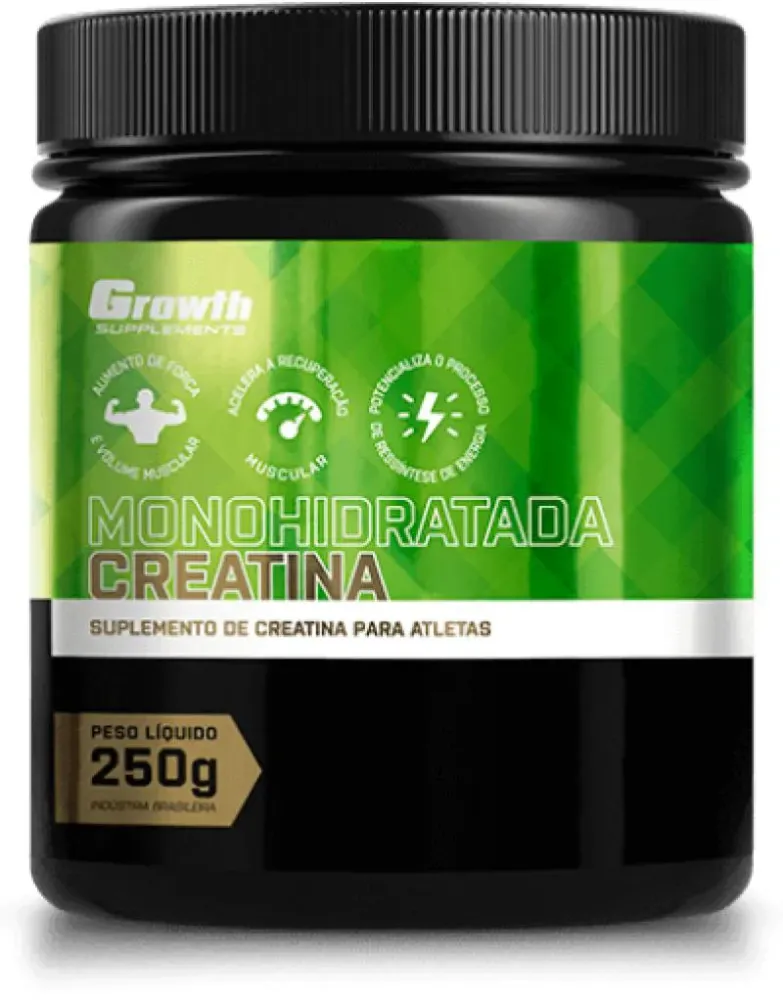 Creatina Monohidratada Growth Supplements - 250 g
