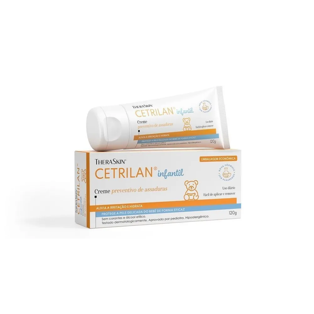 Pomada para Assadura Cetrilan Creme Protetor 120 g