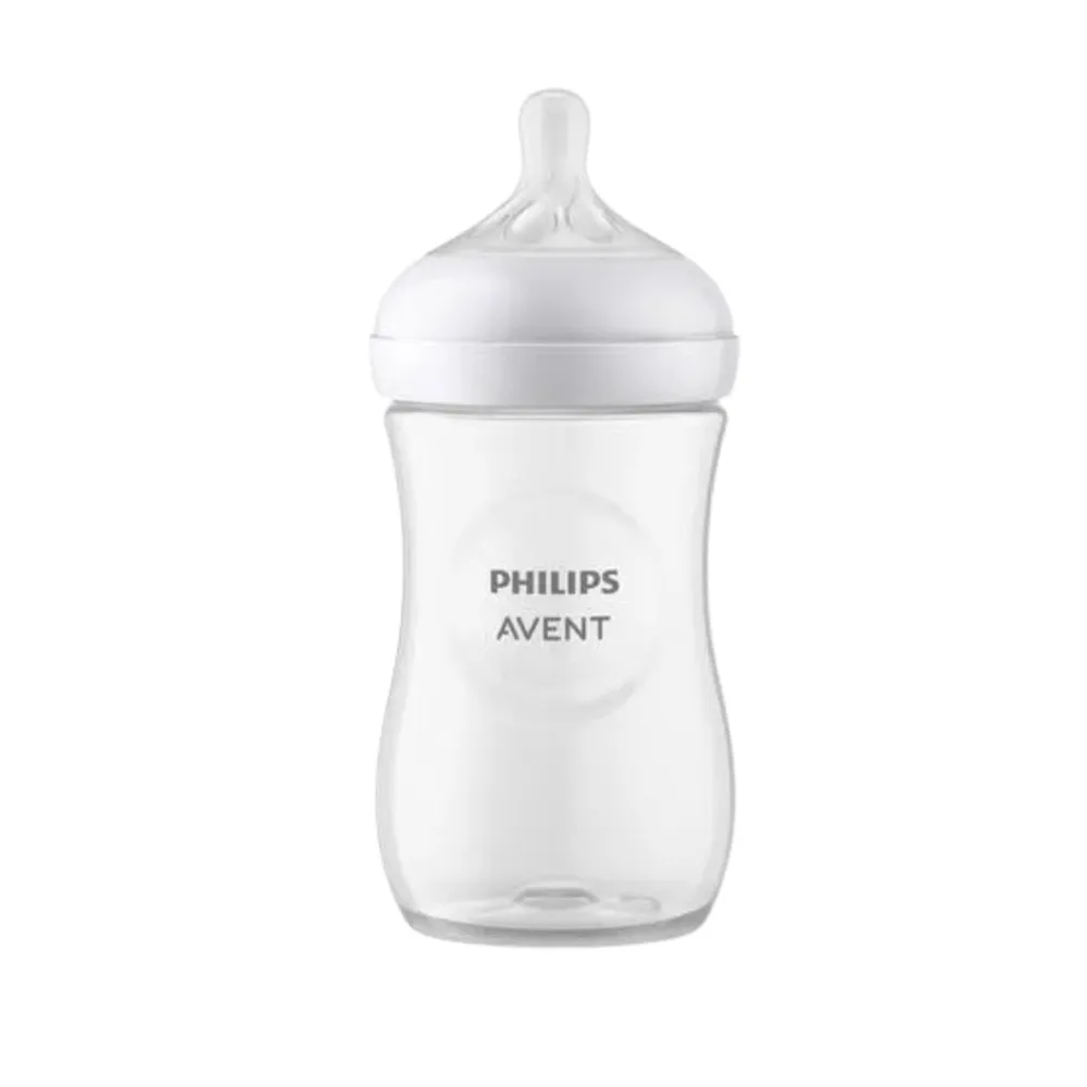 Mamadeira Philips Avent Pétala +1 mês Anticólica Fluxo Médio 260 ml 1 Unidade