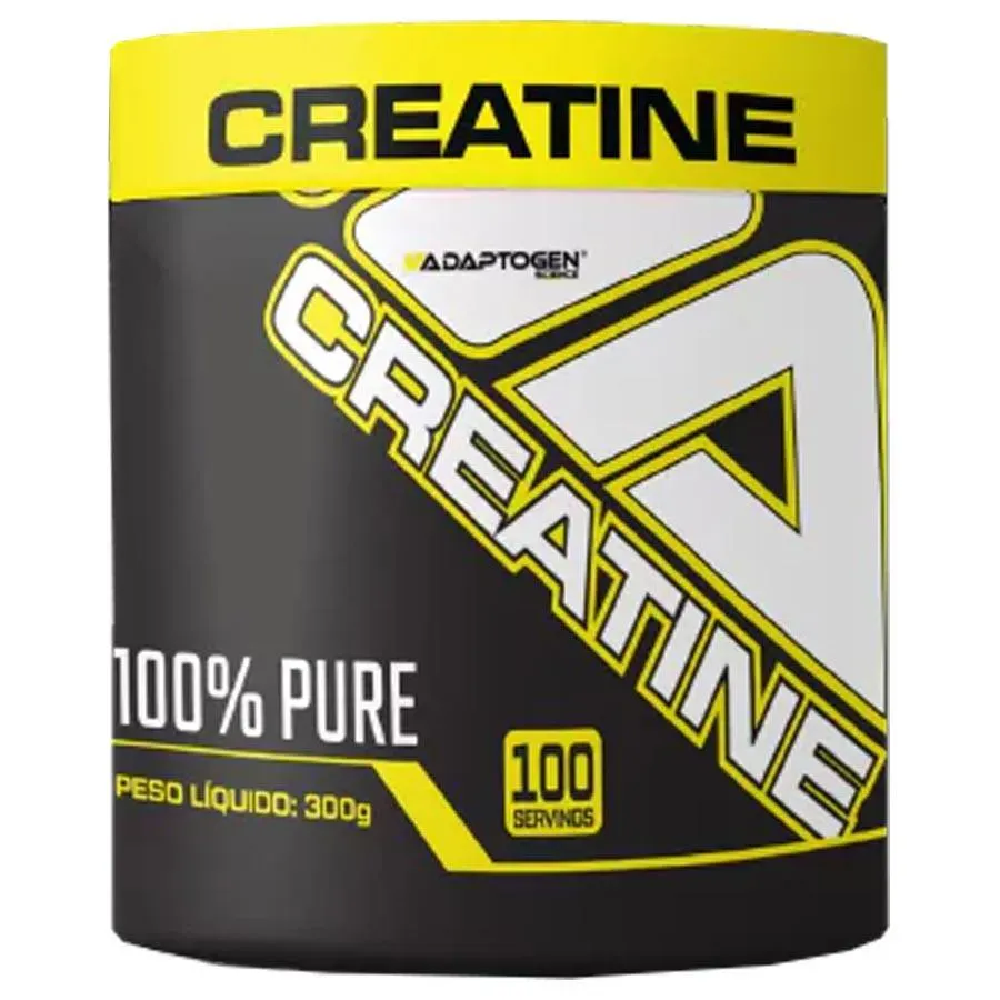 Creatina Monohidratada Adaptogen Science 100% Pura 3000 mg 300 g