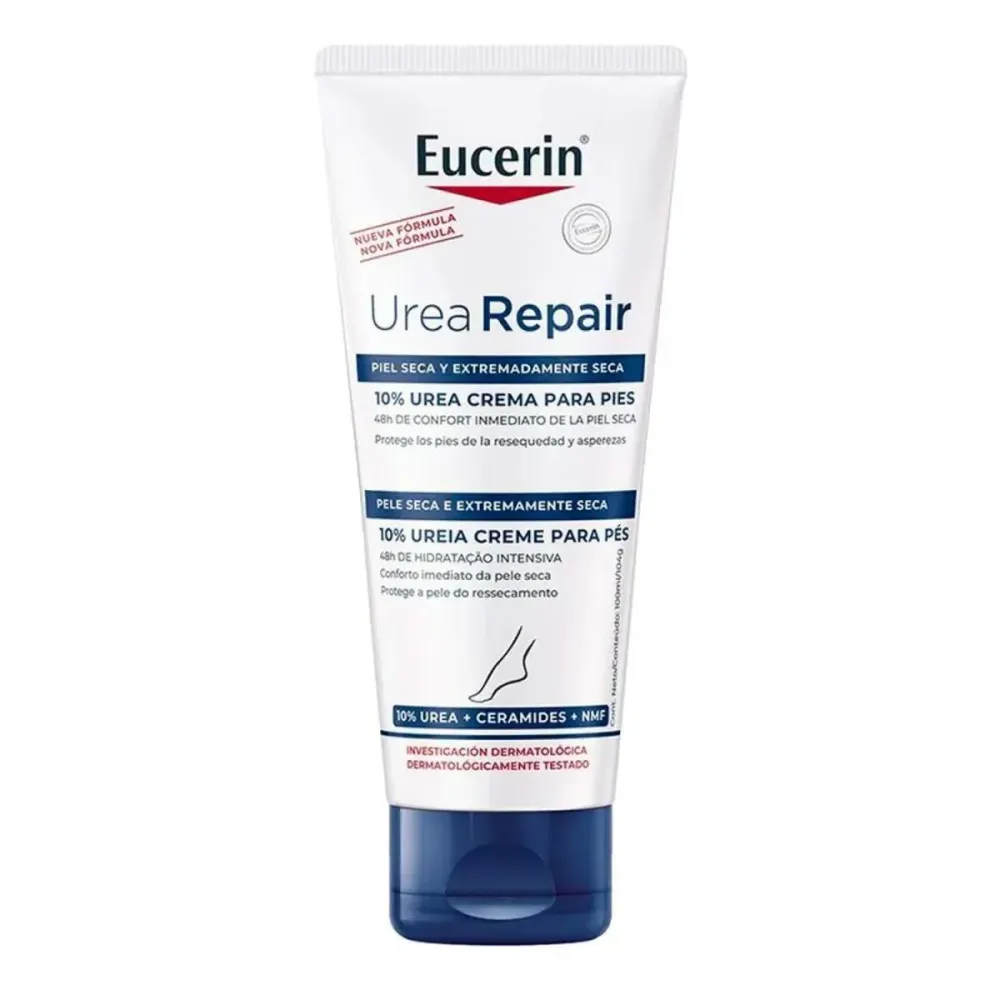 Eucerin Urea Repair Creme para Pés Pele Seca e Extremamente Seca 100 Ml (7804955001180)