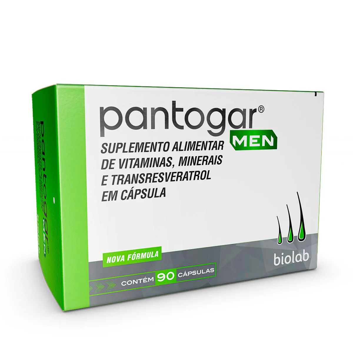 Pantogar Polivitamínico Men 90 cápsulas