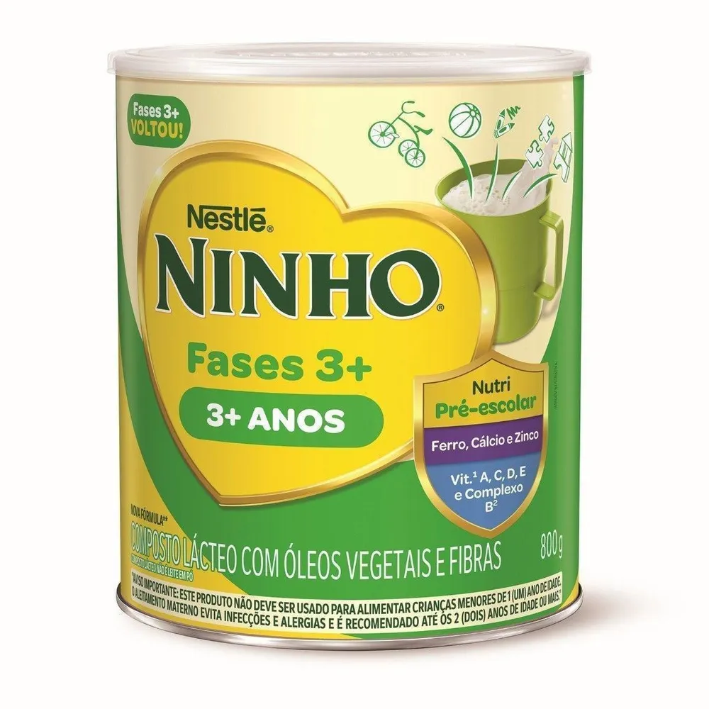 Composto Lácteo Infantil Ninho Fases 3+ 800 g