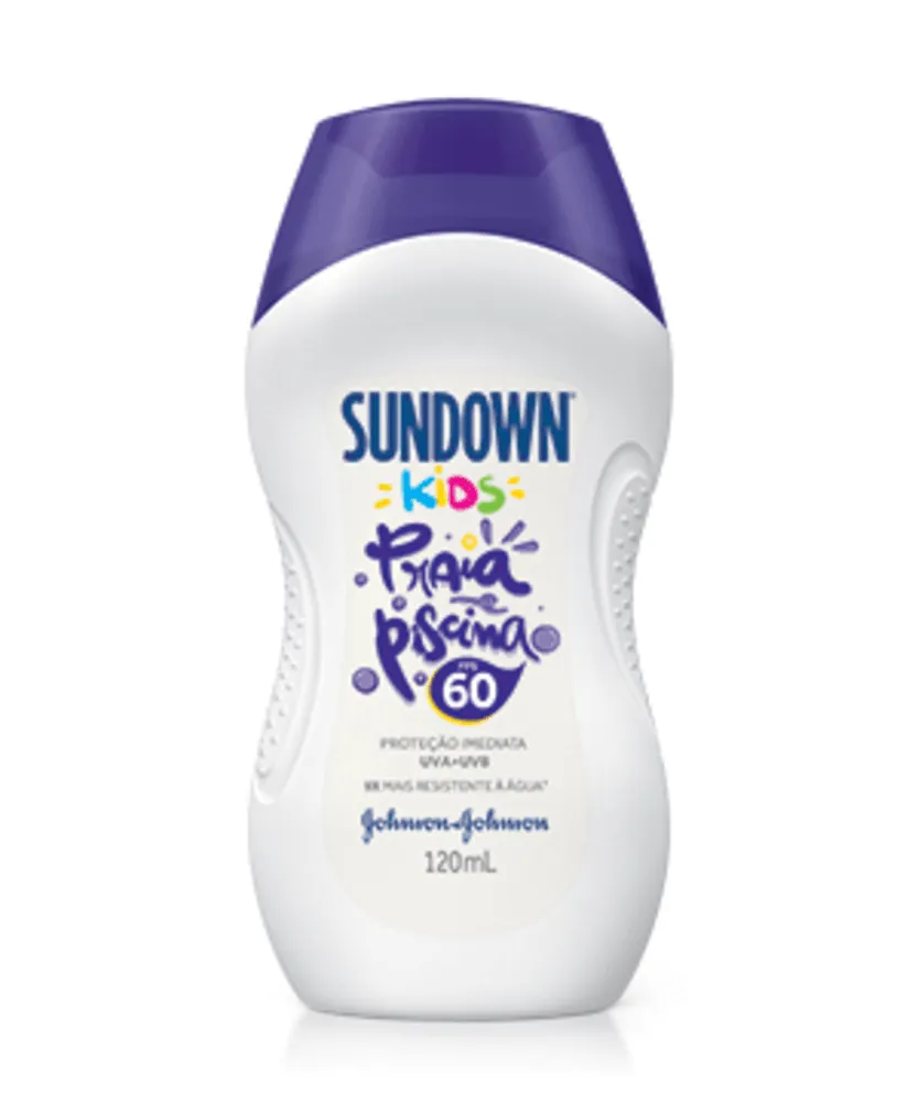 Protetor Solar Sundown Kids Praia e Piscina FPS60 120 ml