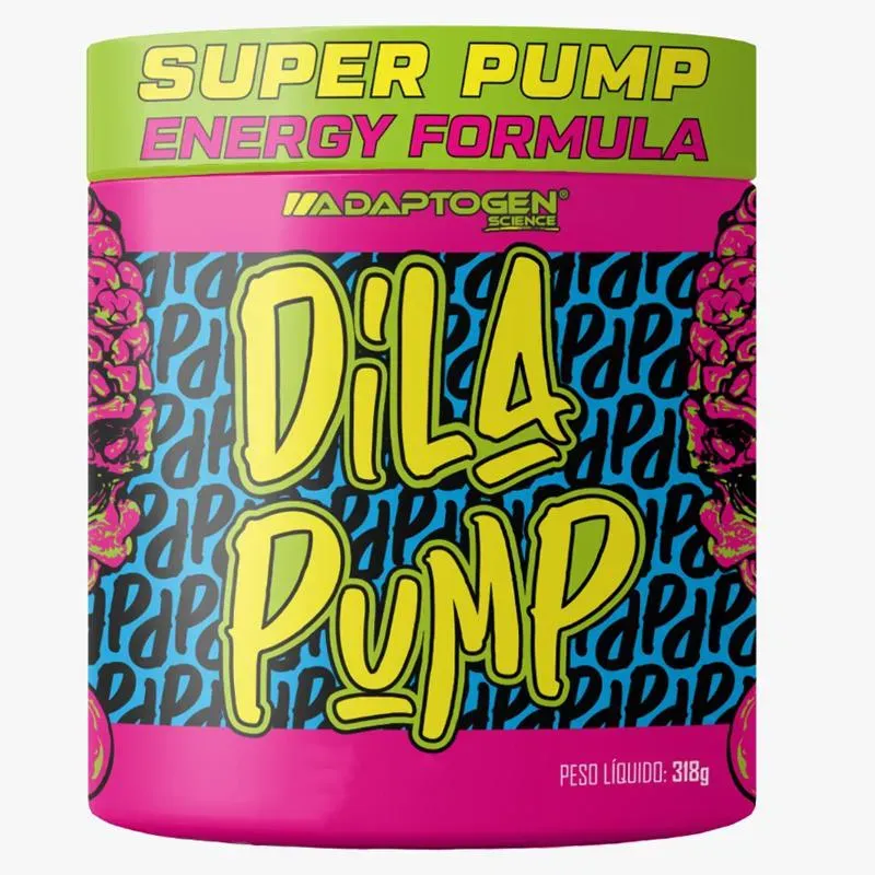 Pré-treino Adaptogen Science Dila Pump Limonada 318 g