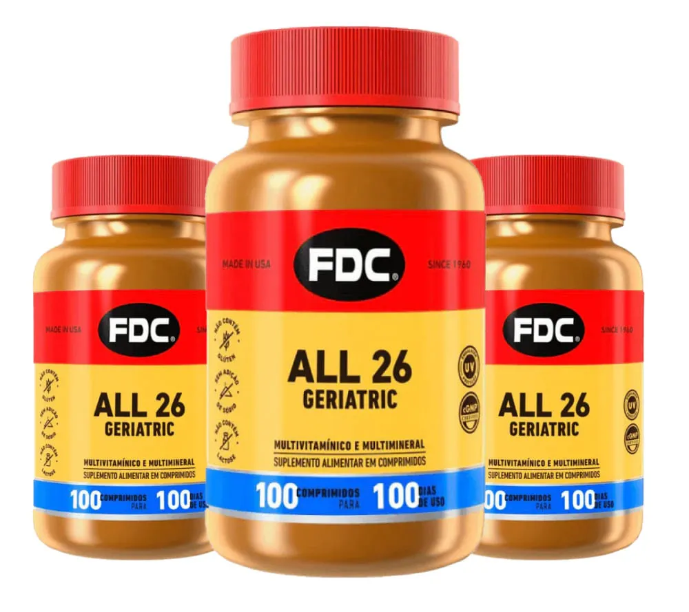Fdc Kit All 26 Geriatric 300 Comprimidos
