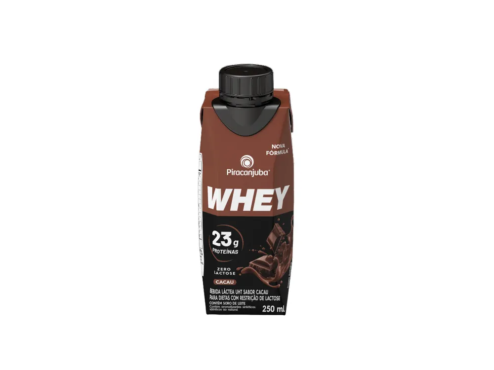 Piracanjuba Bebida Proteica Pro Force 23 g Cacau Zero Lactose 250 ml