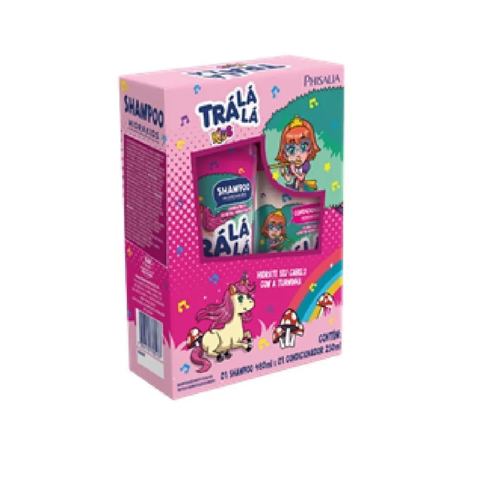 Shampoo Tralala Hidrakids 480 ml + Condicionador Tralala Hidrakids 250 ml