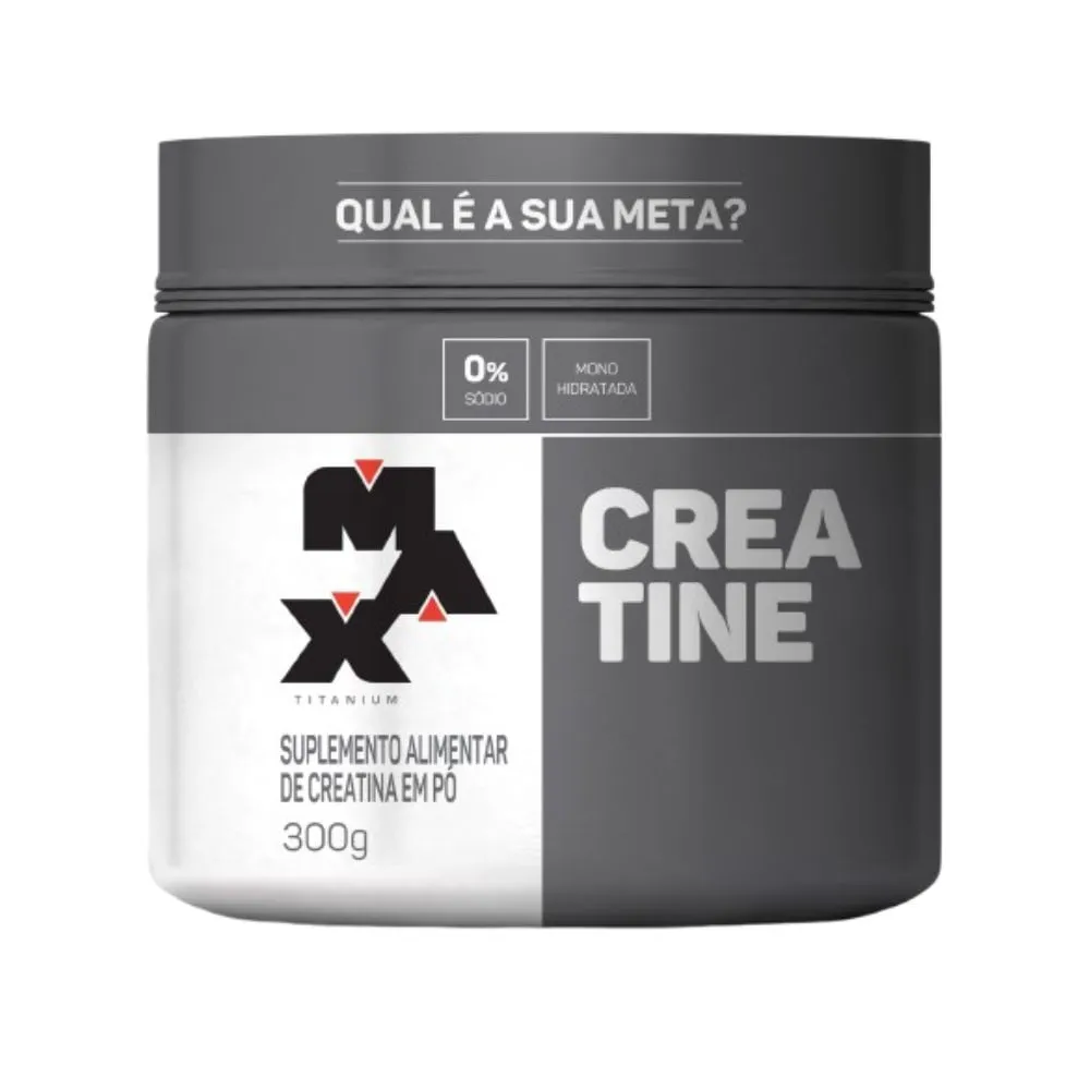 Creatina Em Pó Max Titanium 300 g