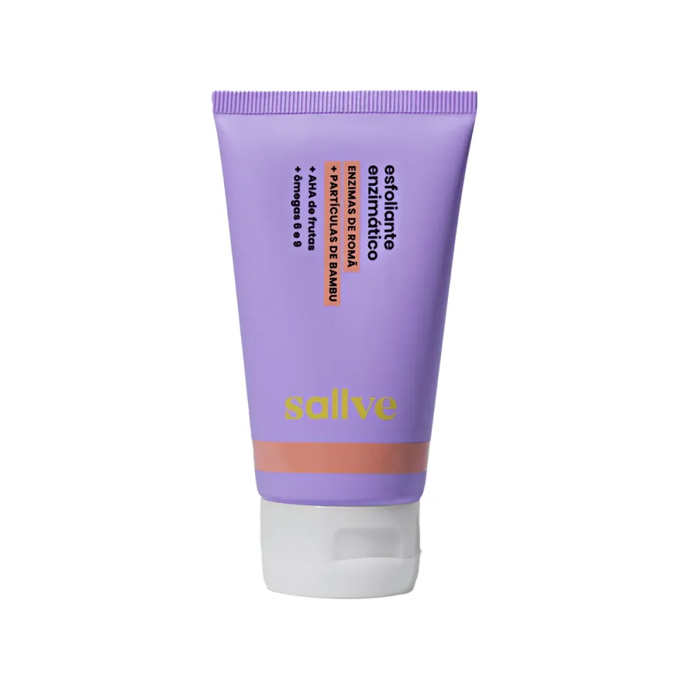 Esfoliante Enzimático Facial Sallve 70 g