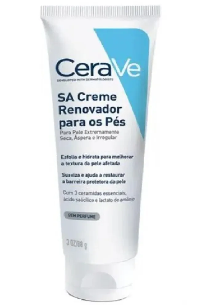 CeraVe SA Creme Renovador para os Pés 88 G