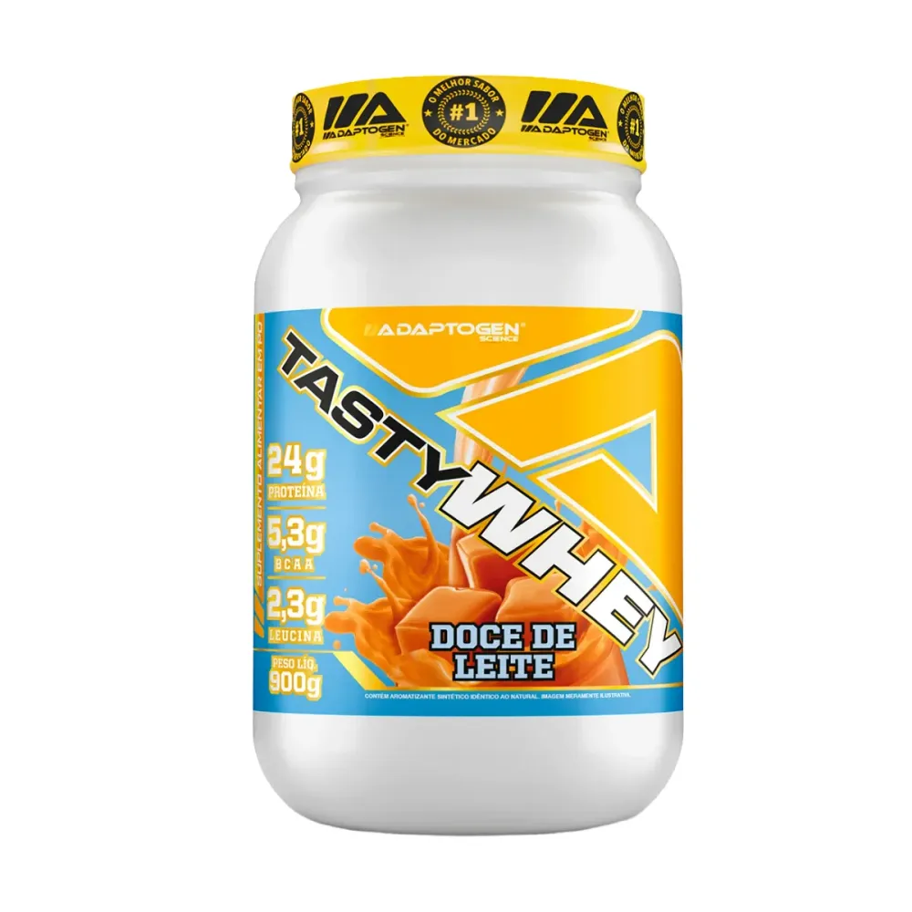 Whey Protein Adaptogen Tasty Whey Doce de Leite 900 g
