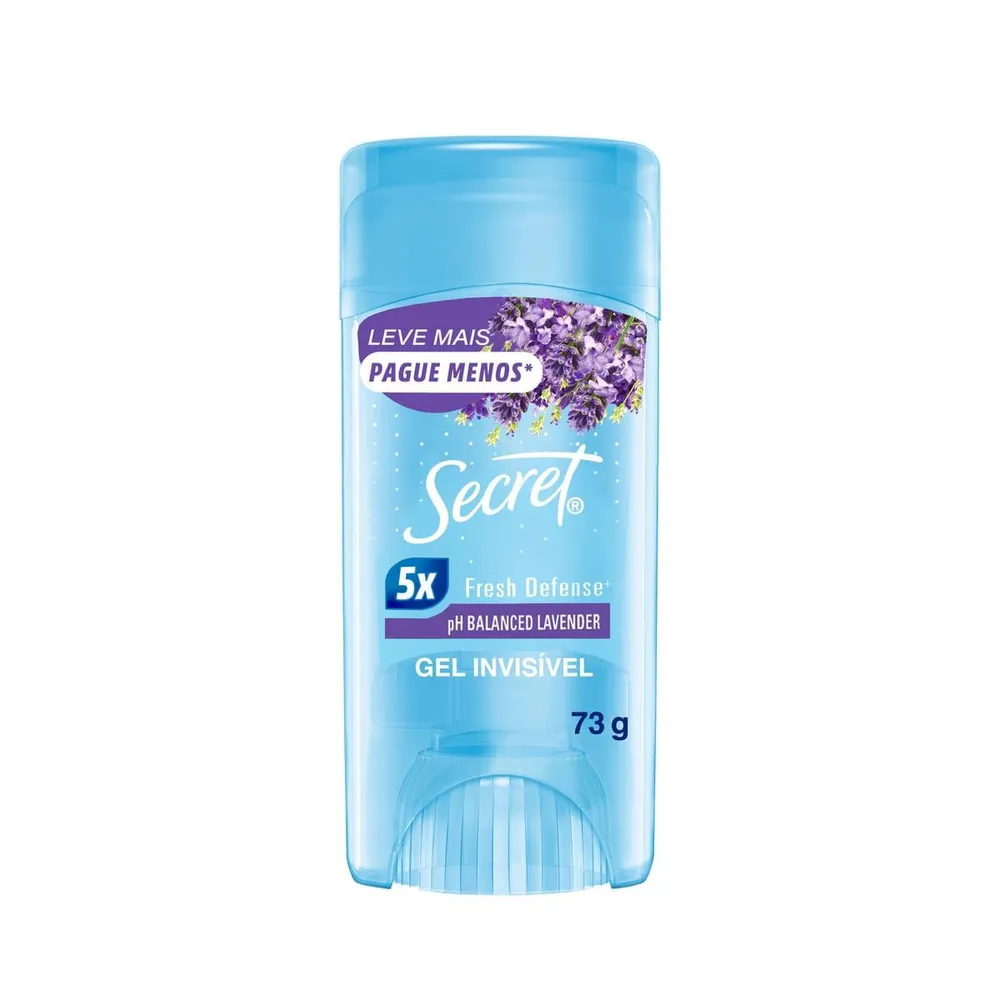 Desodorante Antitranspirante Secret Gel Lavender 73 g