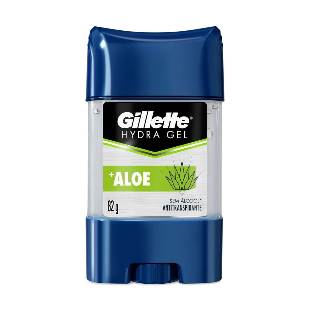 Desodorante Antitranspirante Gillette Hydra Gel +Aloe Gel Stick 82 g