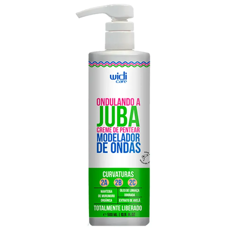 Creme para Pentear Widi Care Modelador de Ondas Ondulando a Juba 500 ml