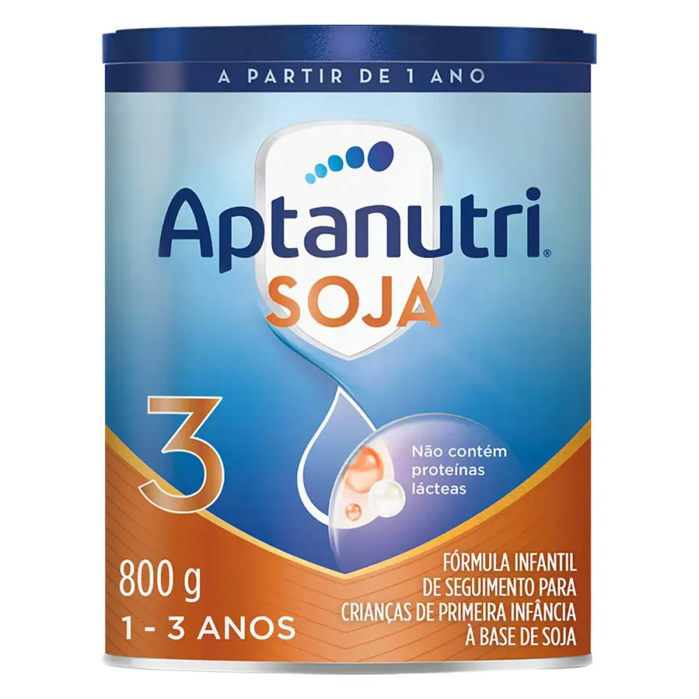 Fórmula Infantil Aptanutri Soja 3 Danone 1 a 3 anos 800 g