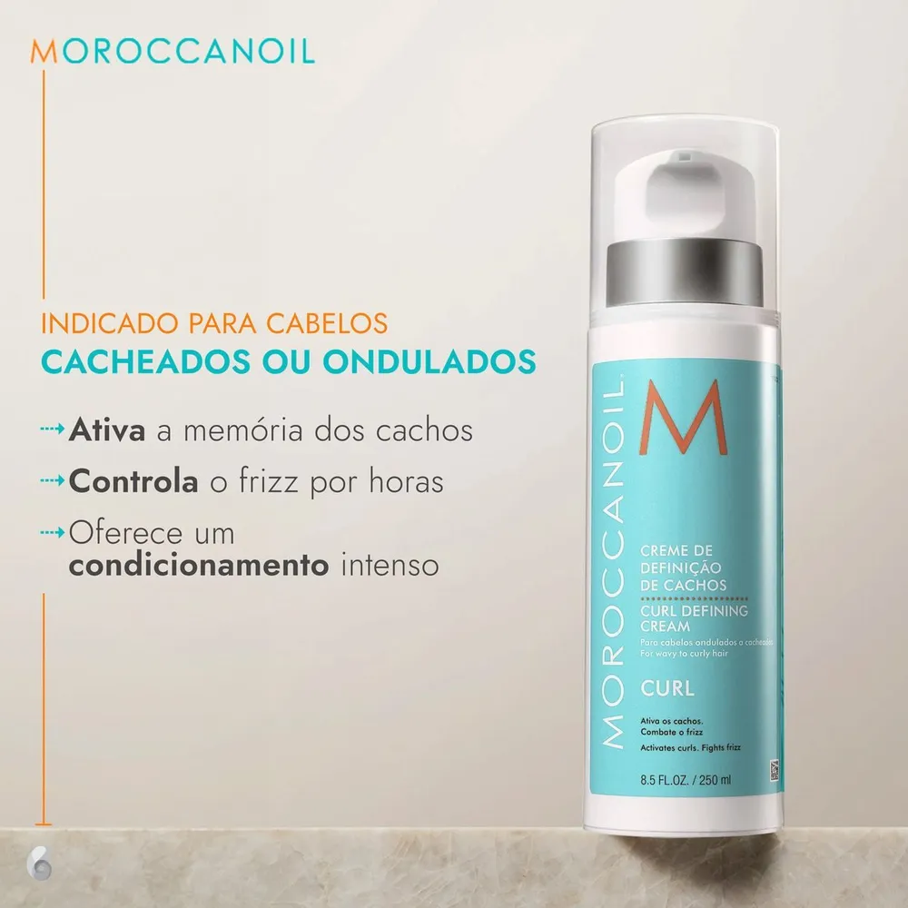Moroccanoil Curl Defining - Creme Modelador de Cachos 250 ml
