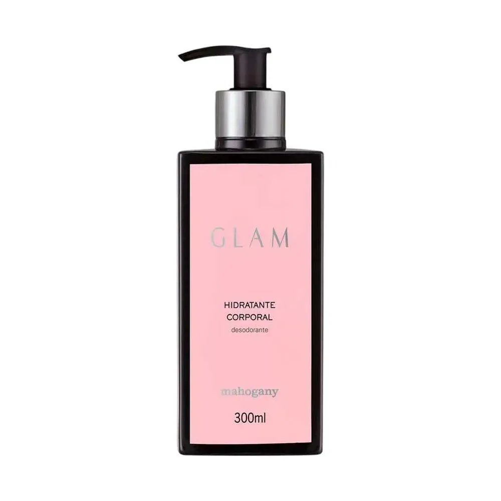 Hidratante Desodorante Corporal Glam Mahogany 300 Ml