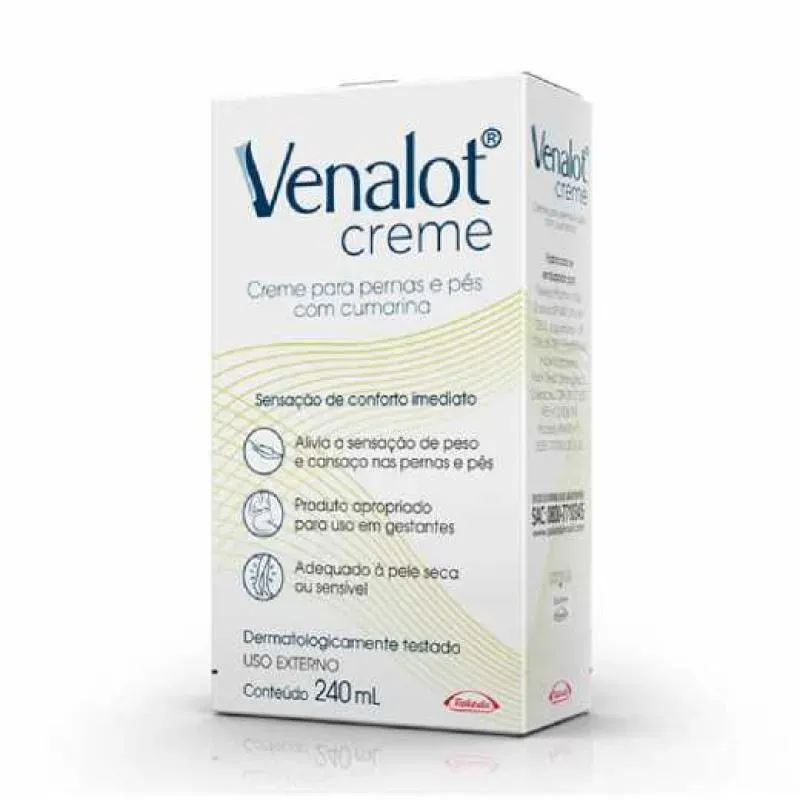 Venalot Creme para Pernas E Pés 240 ml