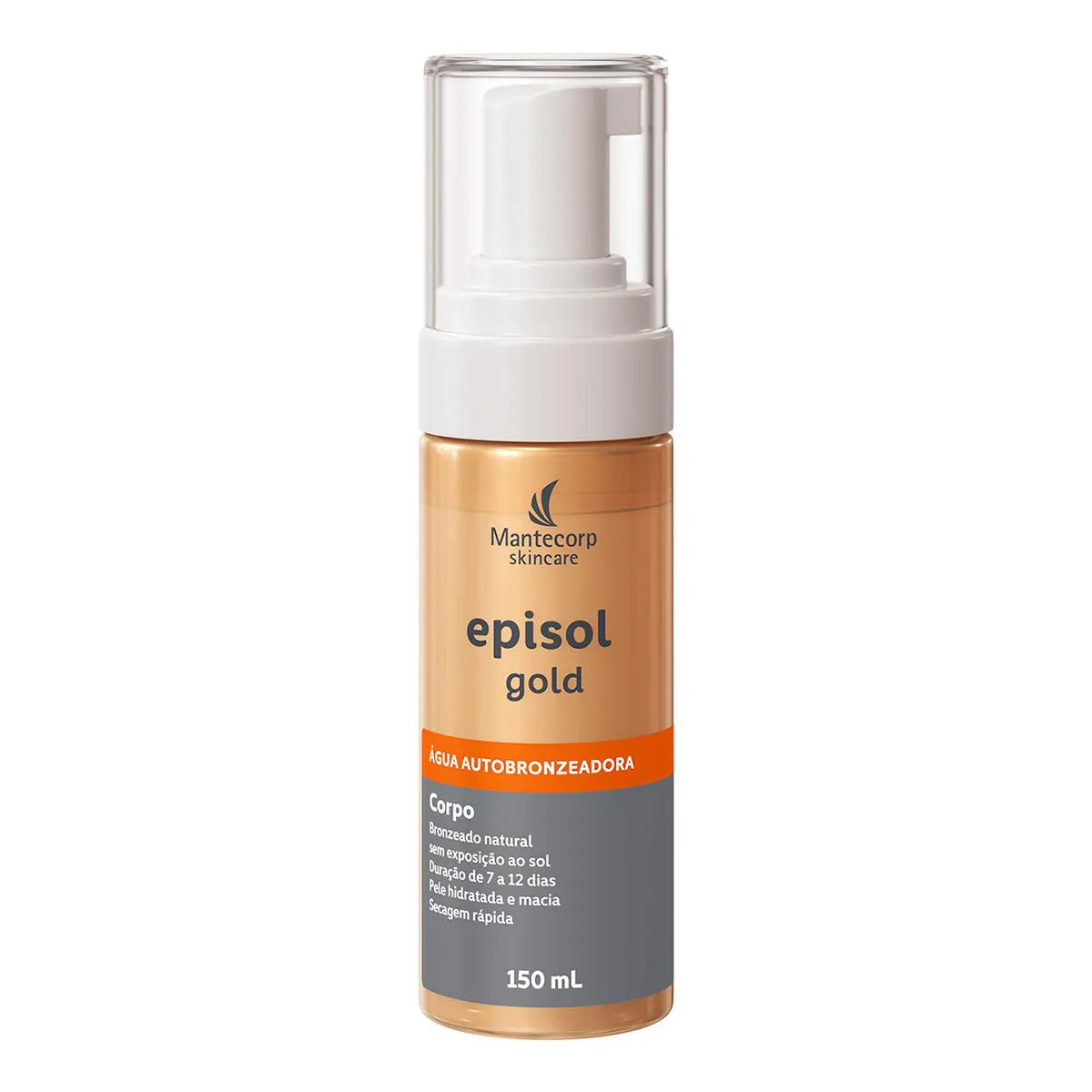 Água Autobronzeadora Corporal Episol Gold 150 ml