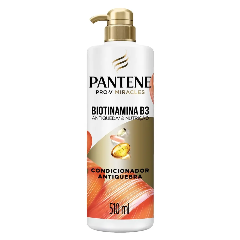Condicionador Pantene Pro-V Miracles Biotinamina B3 Antiquebra & Nutrição 510 ml