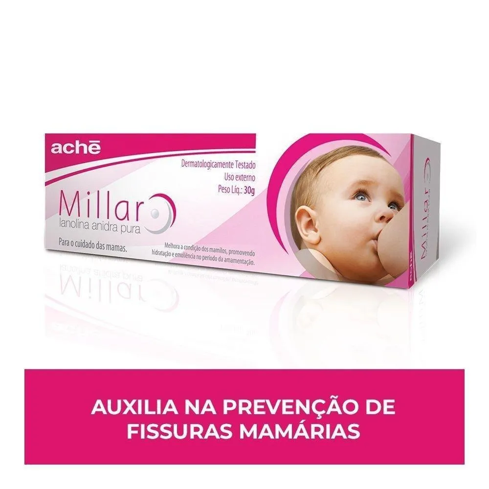 Creme Hidratante para os Seios Millar com Lanolina Pura 30 g