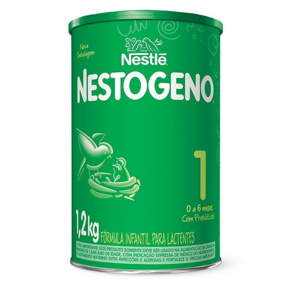Fórmula Infantil Nestogeno 1 de 0 a 6 meses 1,2 Kg