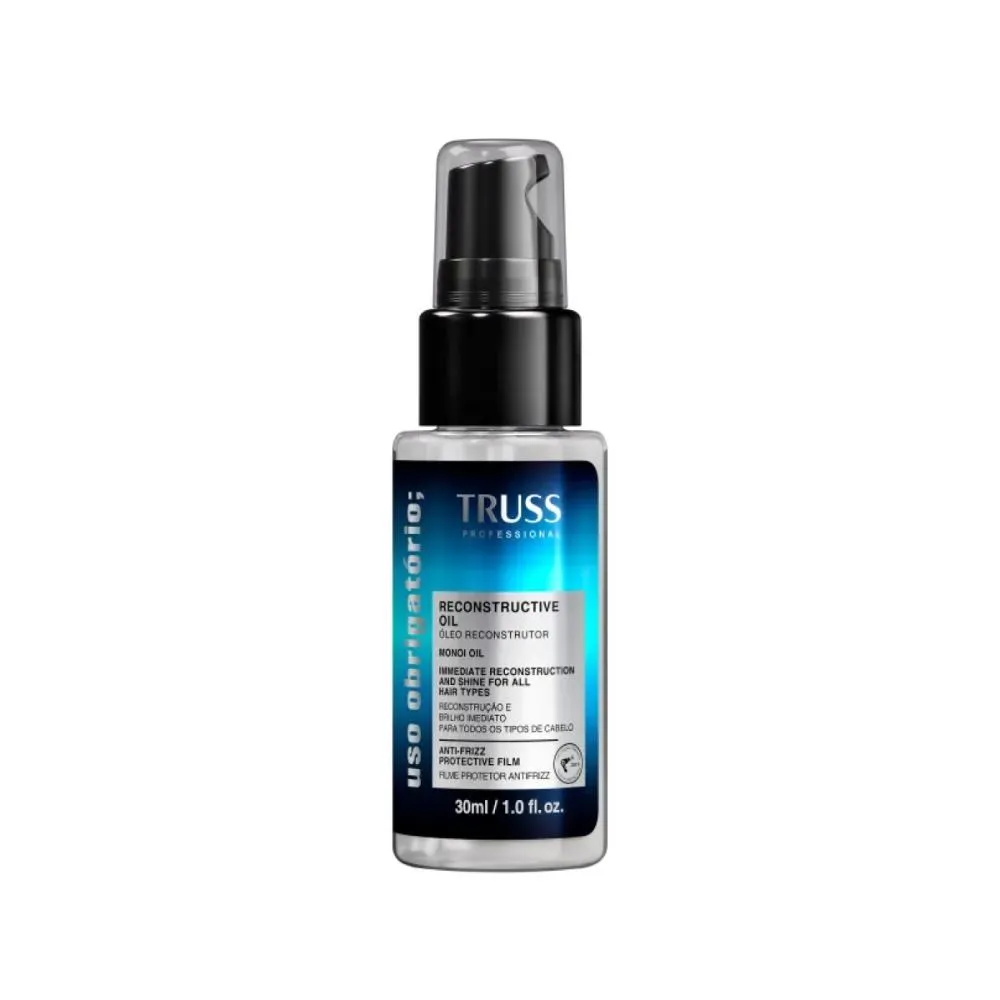 Truss Uso Obrigatório Óleo Capilar Reconstrutor 30 ml
