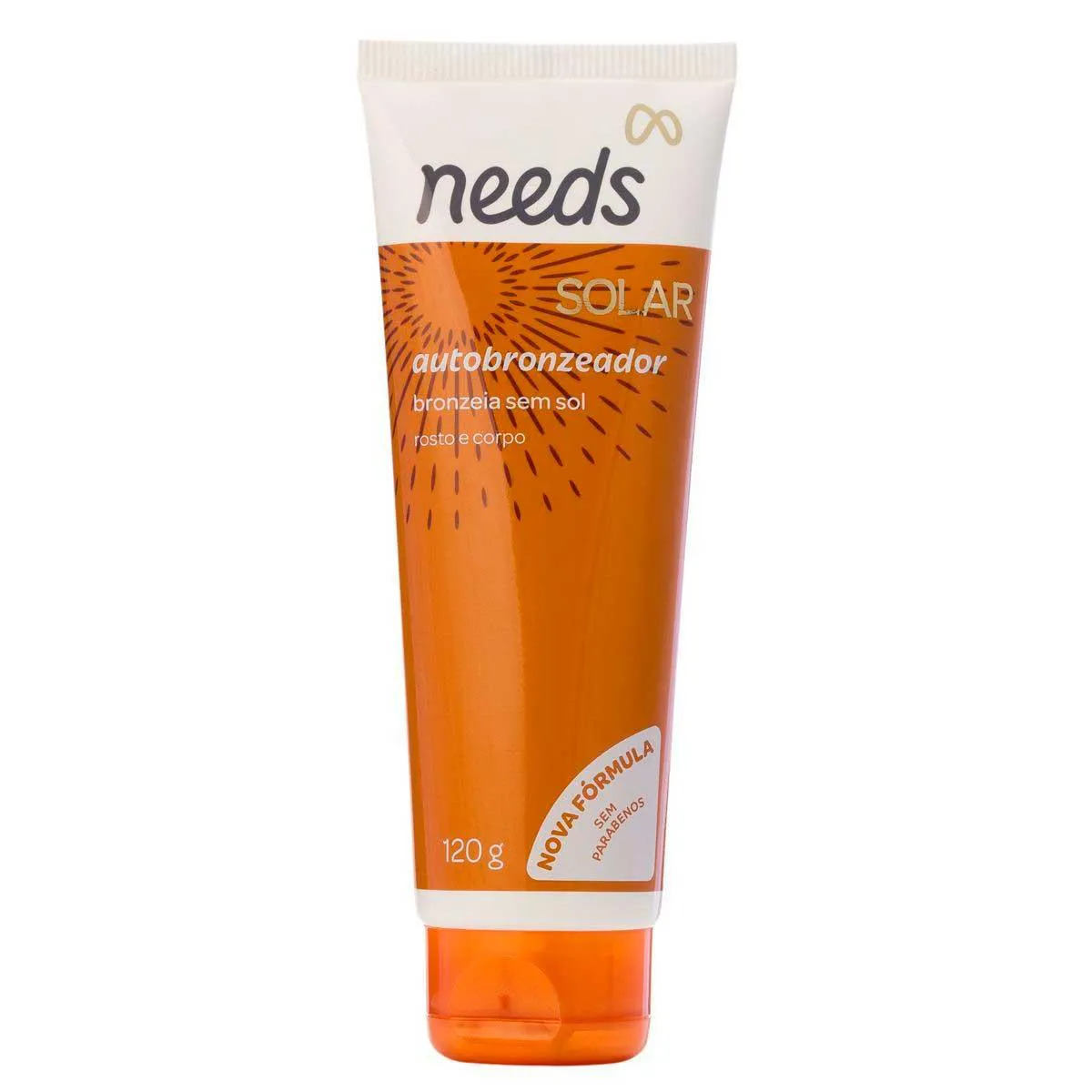 Autobronzeador Needs Solar Rosto e Corpo 120 g