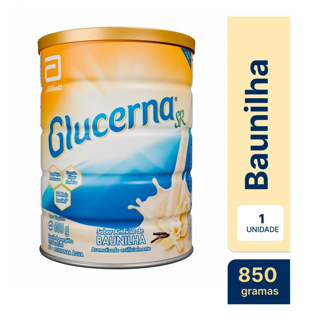 Suplemento Alimentar Glucerna SR Baunilha 850 g