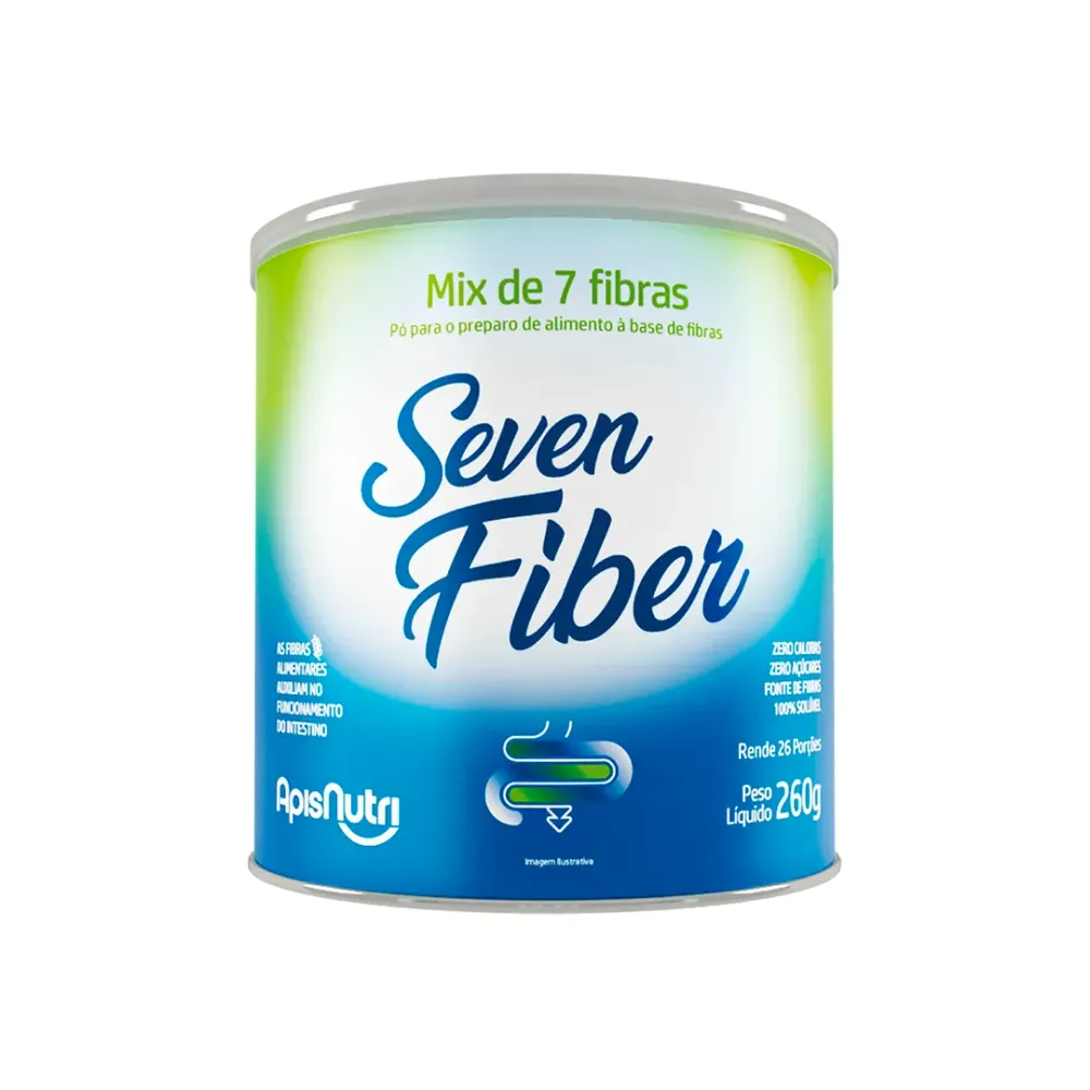 Suplemento Mix Fibras Sem Sabor Seven Fiber 225 g - Apisnutri