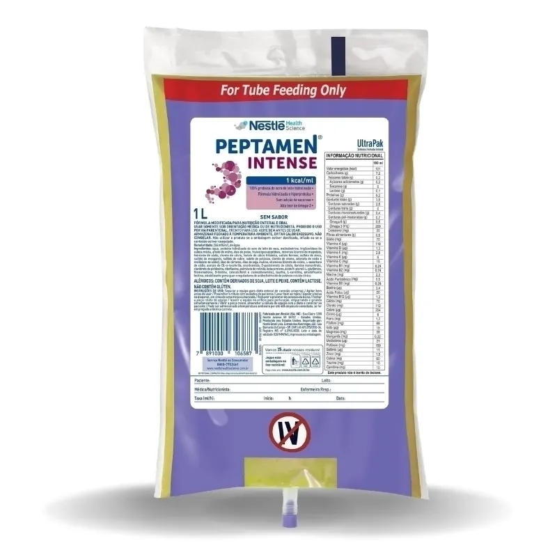 Nutrição Enteral E Oral Peptamen Intense 1 L S/F