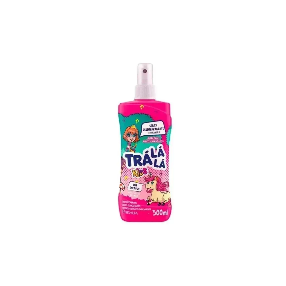 Spray Desembaraçante Infantil Trá Lá Lá Kids Hidrakids Com Queratina 300 ml