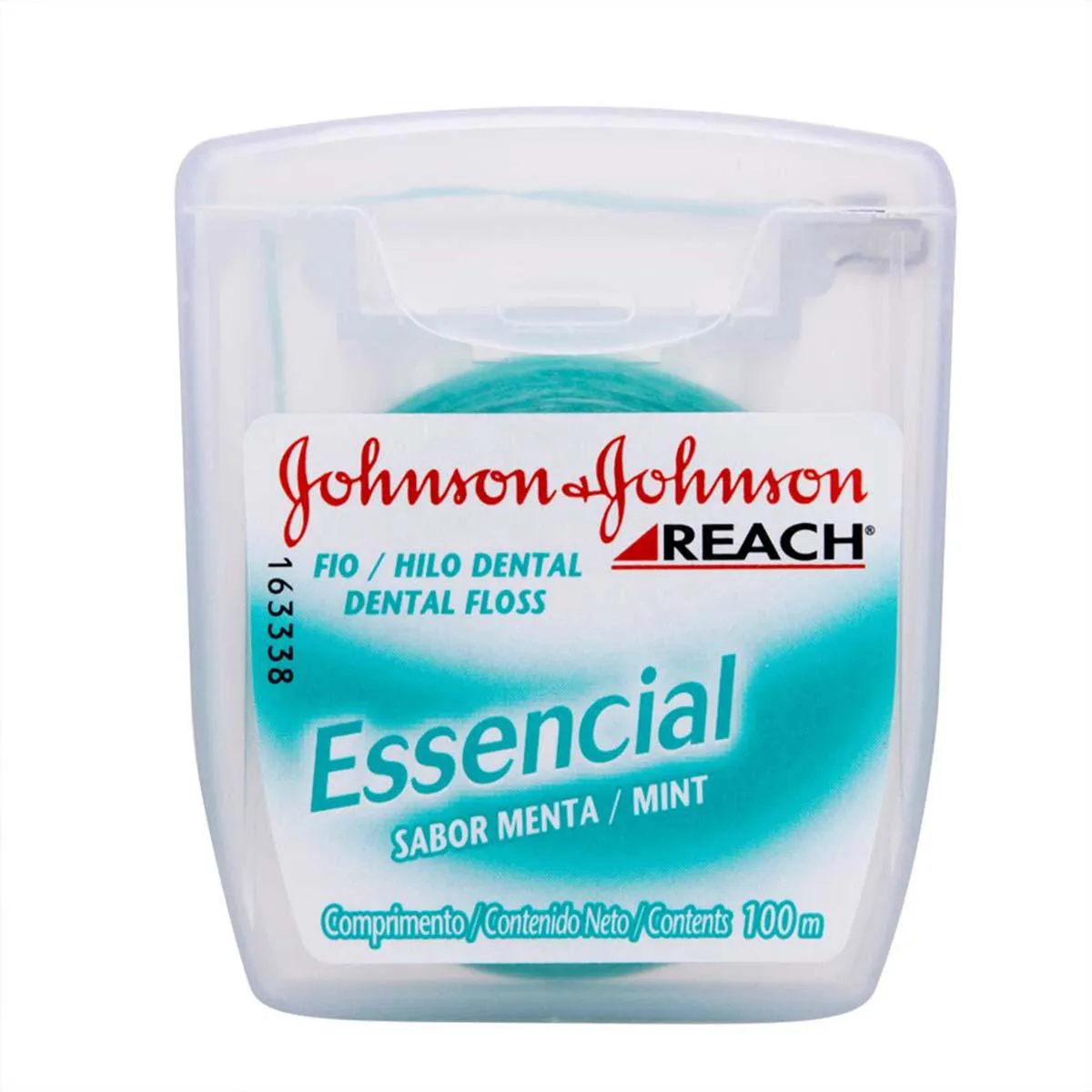 Johnson & Johnson Fio Dental Reach Essencial Sabor Menta 100 metros
