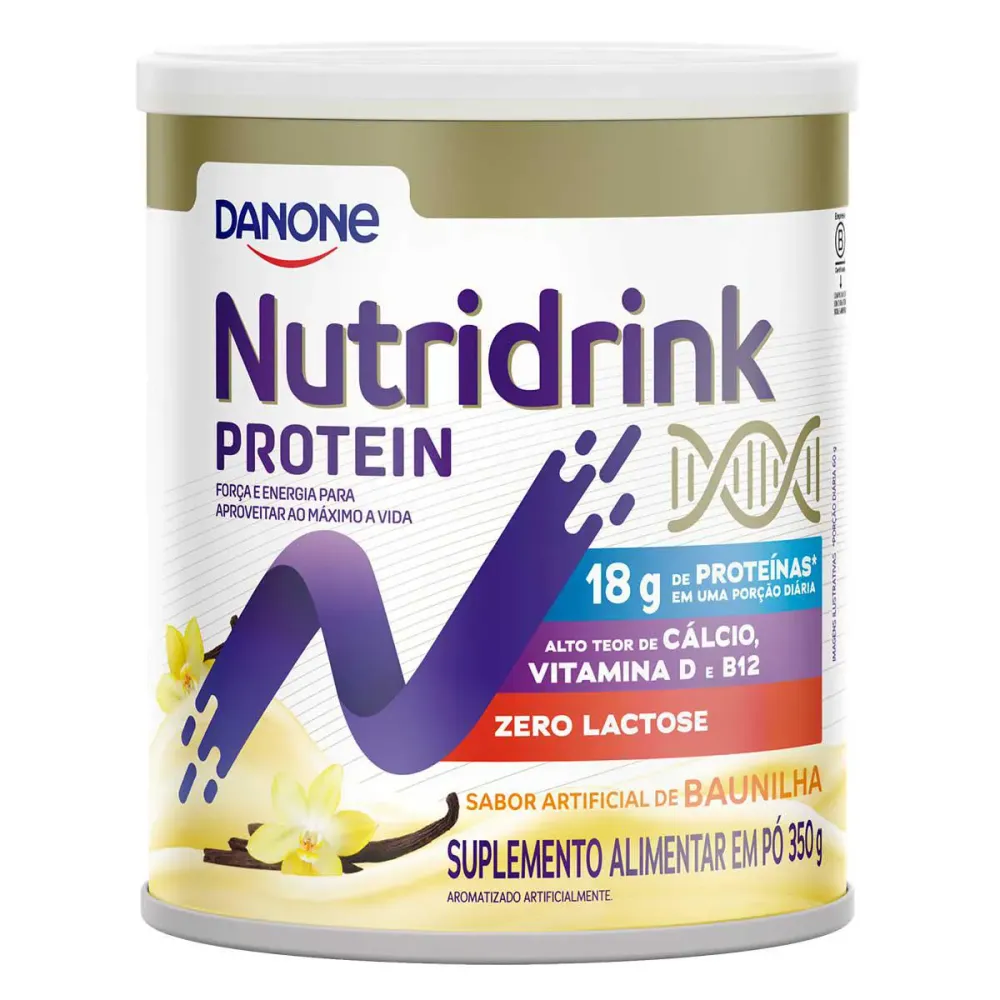 Suplemento Alimentar Nutridrink Protein em Pó Baunilha 350 g