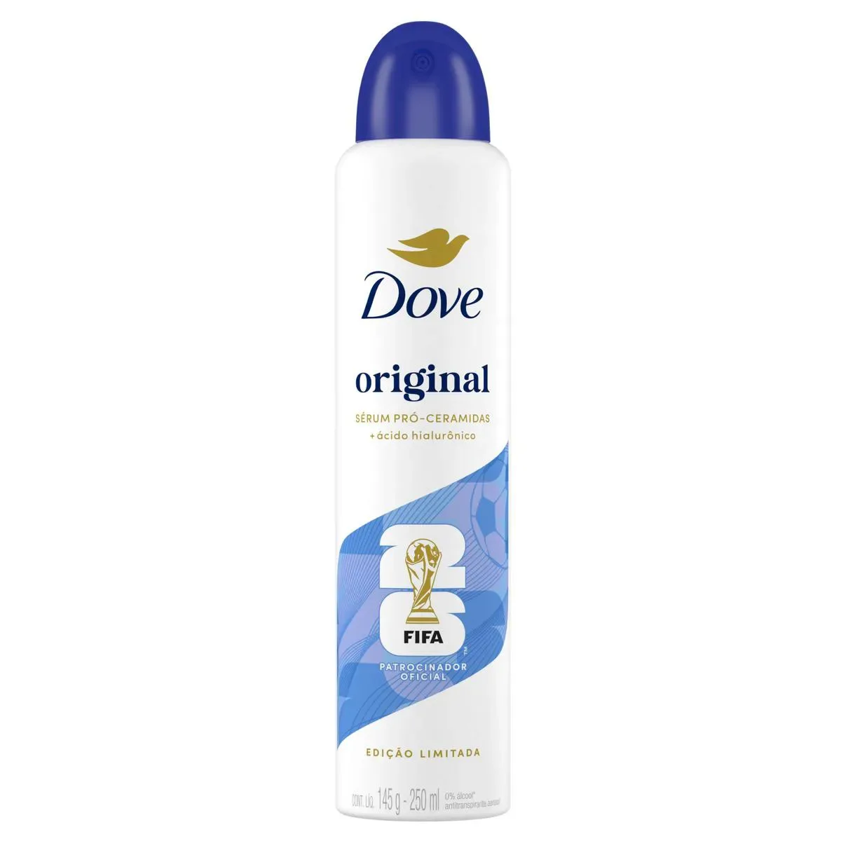 Dove Desodorante Antitranspirante Aerosol Original Feminino 250 ml