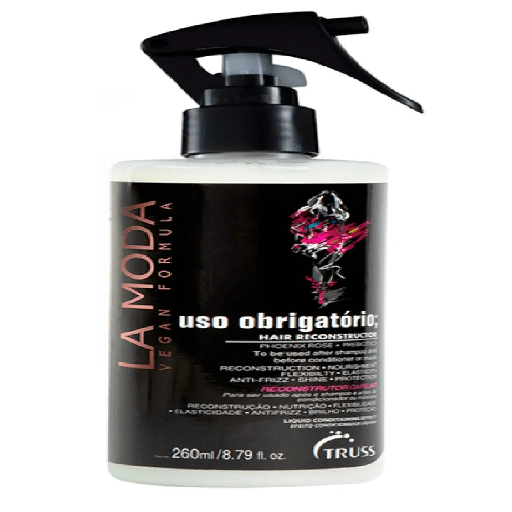 Spray Truss Reconstrutor Capilar Uso Obrigatorio La Moda 260 ml