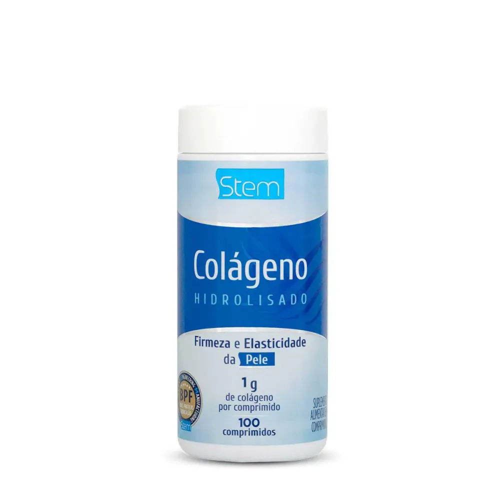 Colágeno Hidrolisado 1000 mg Stem 100 comprimidos