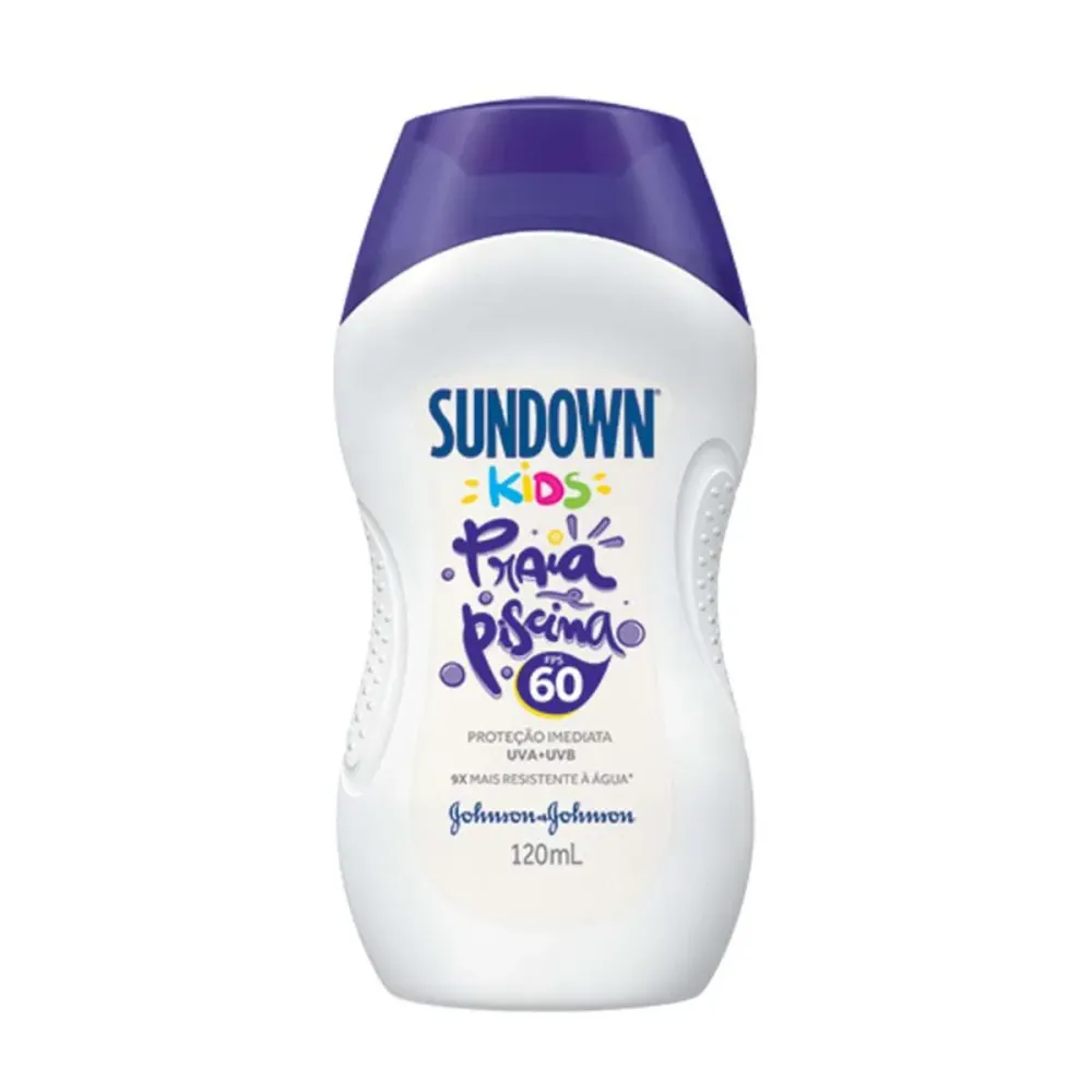 Protetor Solar Corporal Loção FPS 60 Sundown Kids 120 ml