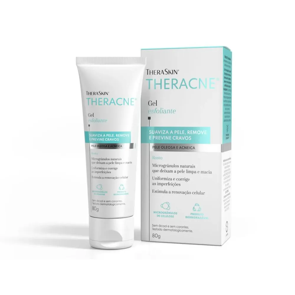 Gel Esfoliante TheraSkin Theracne com 80 g