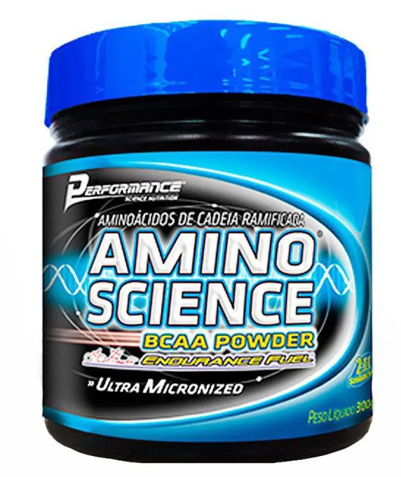 Amino Science Bcaa Powder Performance Nutrition - 300 G Melancia