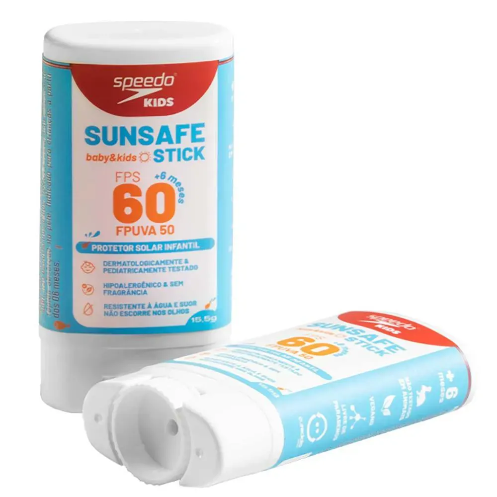Protetor Solar Infantil em Bastão Pink Cheeks Sunsafe Baby & Kids Fps60 155 g